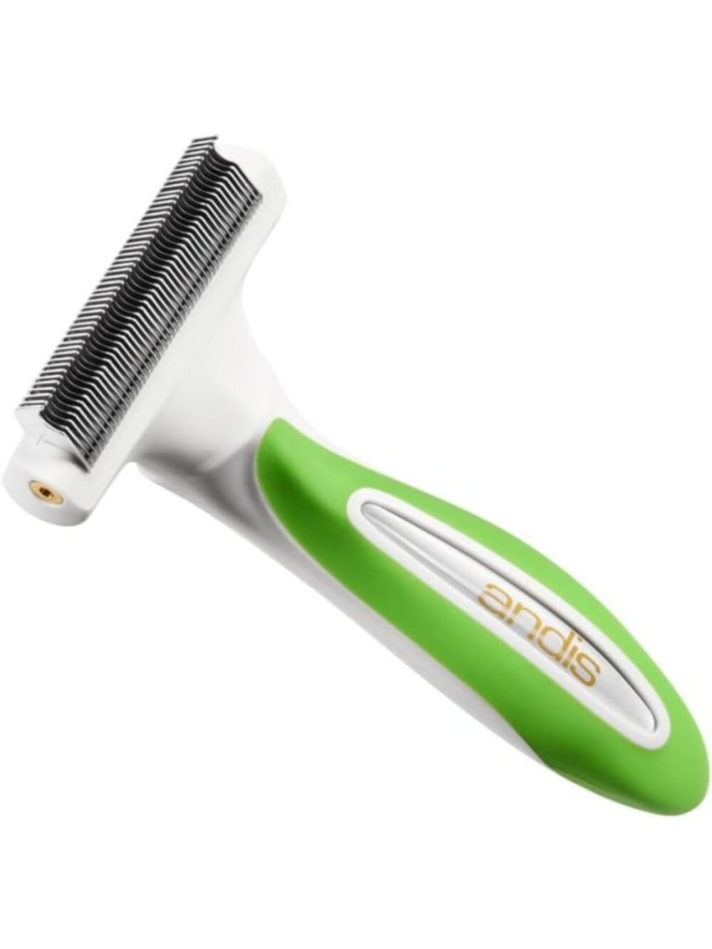 Premium Fine-Tooth Deshedding Rake for Dogs & Cats - Reduces Shedding, Easy Grip